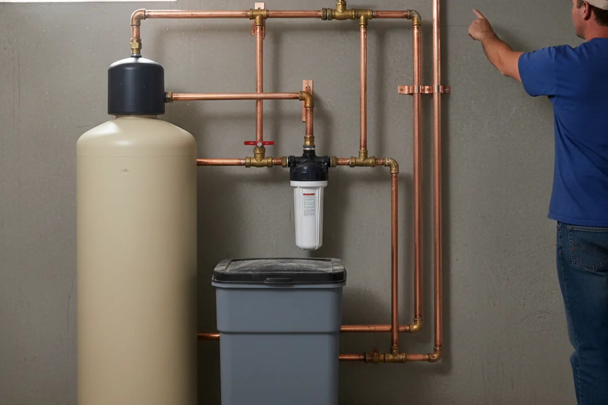 Whole-house water treatment system installed in West Oneonta